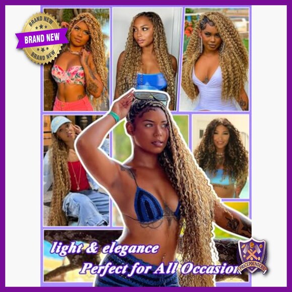 24 Inch Deep Wave Human Hair Extensions 50g Brazilian Virgin Hair main image 5
